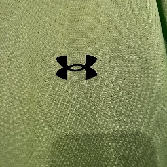 Under Armour Men's NWT bright green active loose-fitting active tee (nwt / 2XL) - Picture 5 of 11